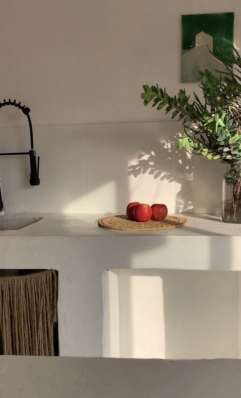 Luz natural na cozinha